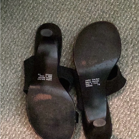 WOMEN’S black Alfino sandals size 7 - Picture 5 of 7